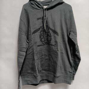 ORIGINAL PENGUIN PETE LOGO FLEECE HOODIE SIZE LARGE